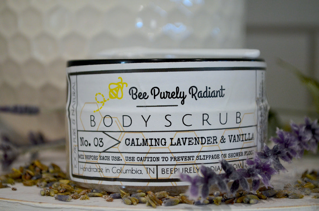 Calming Lavender & Vanilla Body Scrub